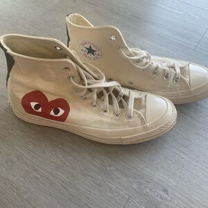 Comme de garçon high top women’s 10 men’s 8